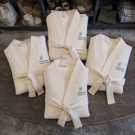 Custom bathrobes for small business