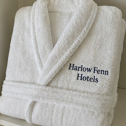 Hotel Terry Robes with custom branding
